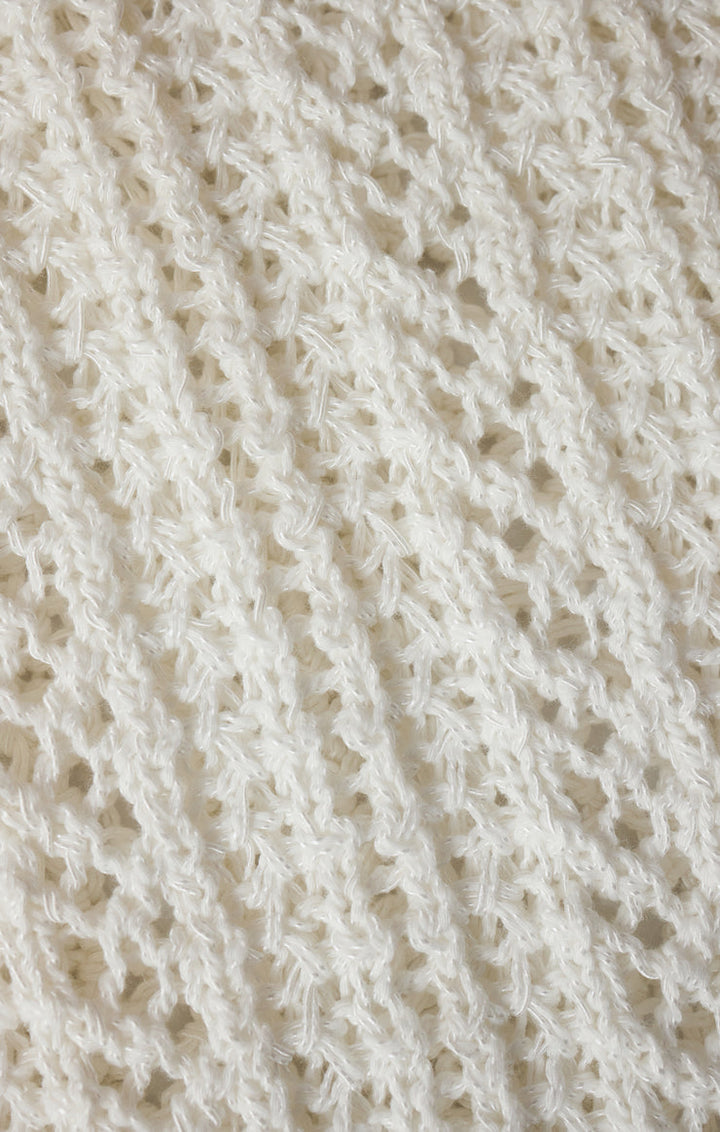 Z Supply Ballast Crochet Top in Natural available at Barbara Katz