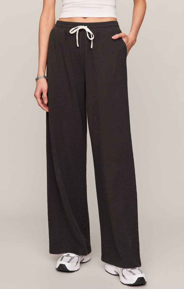 Z Supply Clubhouse Pants in Ash Black available at Barbara Katz