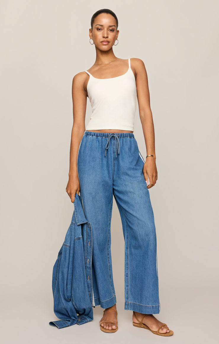 Z Supply The Sidelines Denim Track Pants - Dreamstate