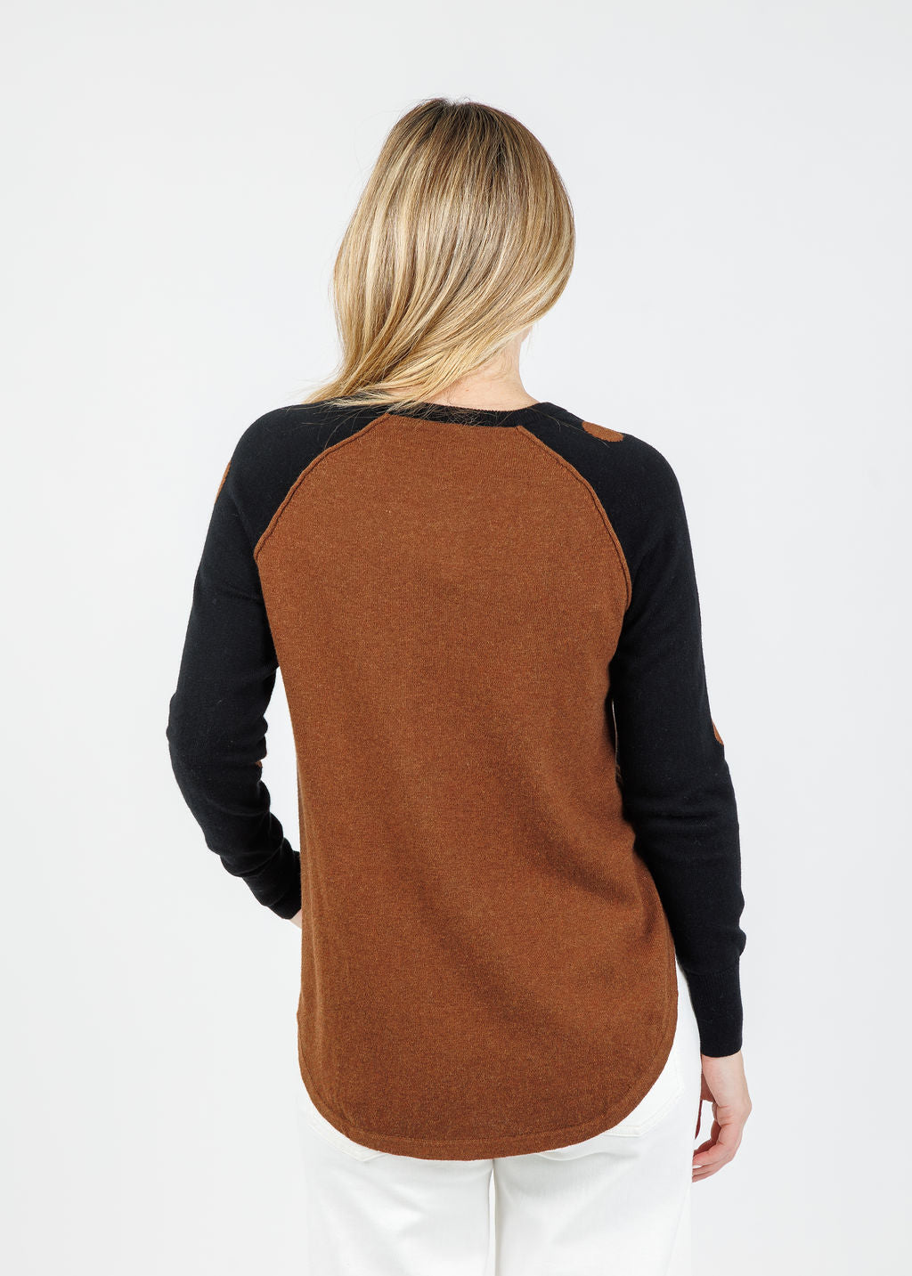 Zaket & Plover Leah Spot The Love Sweater in Black available at Barbara Katz