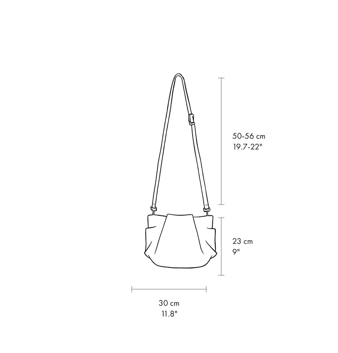 Daniella Lehavi Bali Knotted Mini Bag measurements