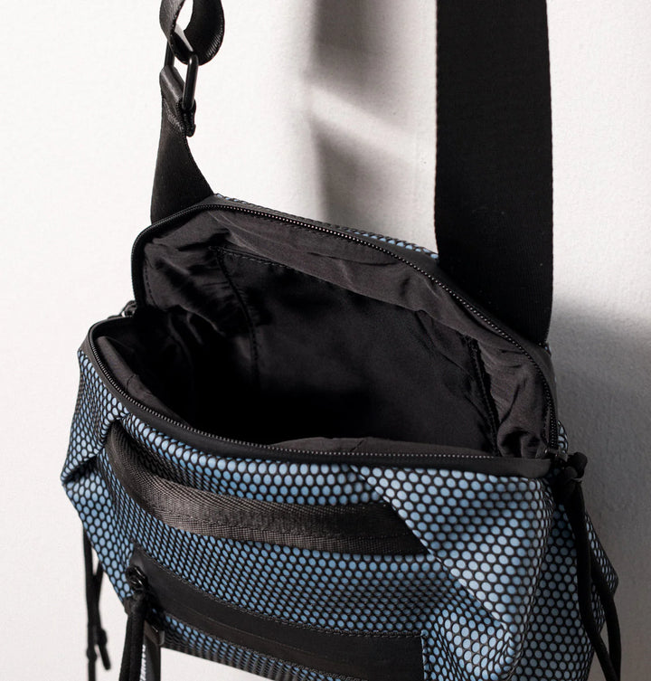 Daniella Lehavi Bonnie Crossbody Bag in Arctic Blue available at Barbara Katz