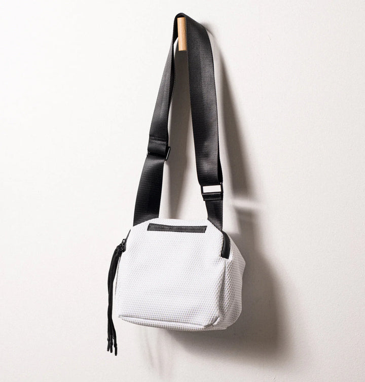 Daniella Lehavi Bonnie Crossbody Bag in Snow available at Barbara Katz