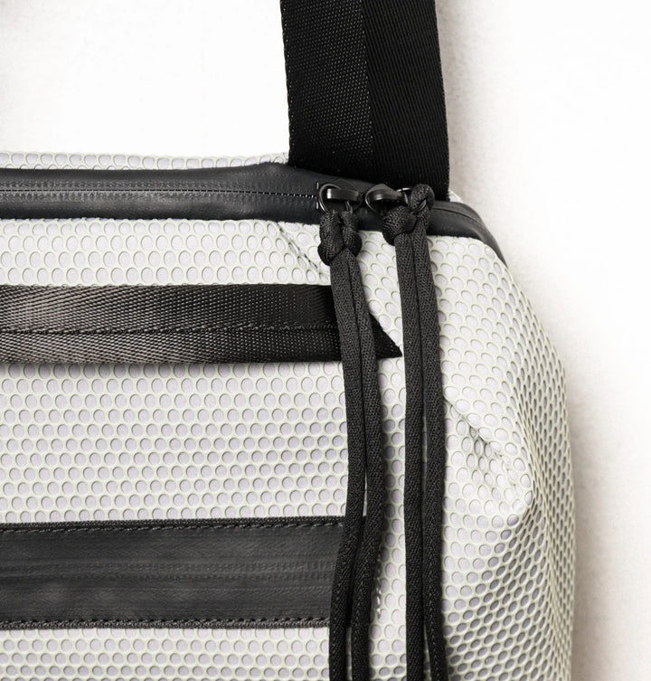 Dani Daniella Lehavi Bonnie Crossbody Bag in Snow available at Barbara Katz