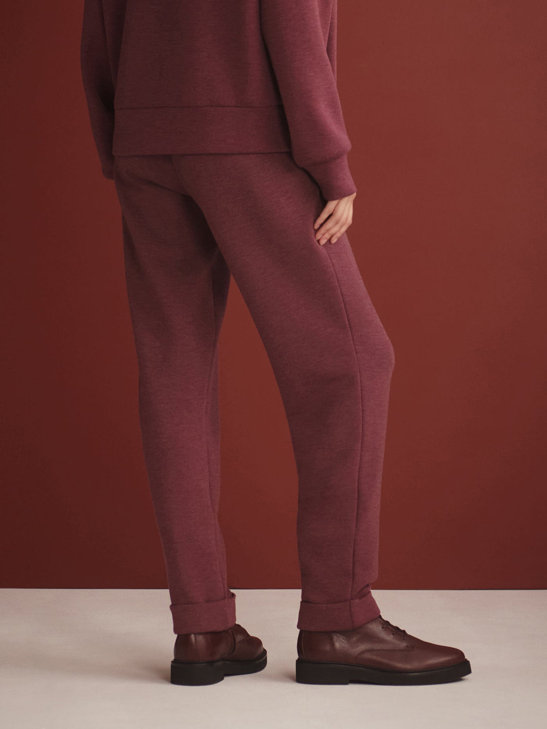 Varley The Rolled Cuff Pant 25" in Sassafras Marl available at Barbara Katz