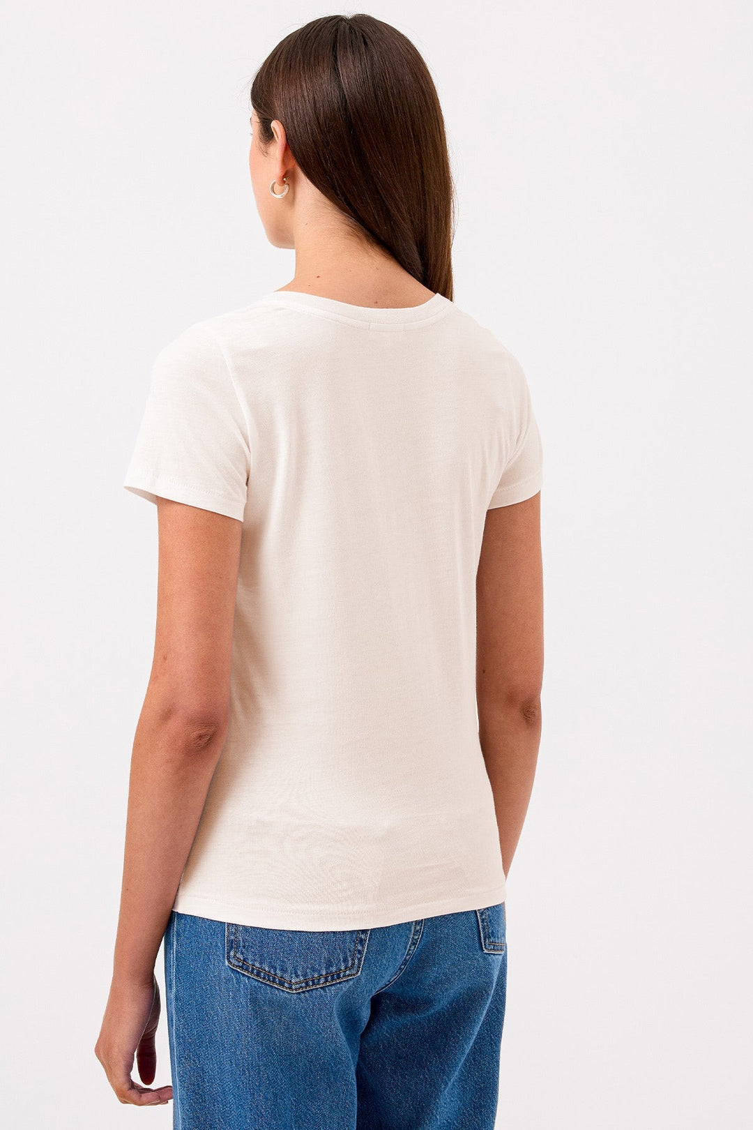 Goldie Cleo V Neck Tee available at Barbara Katz