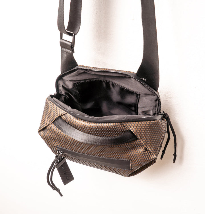 Daniella Lehavi Bonnie Crossbody Bag in Cafe available at Barbara Katz
