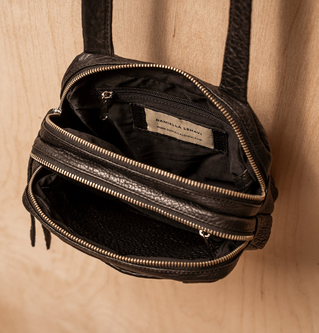 Daniella Lehavi Louise Mini Box Bag in Black available at Barbara Katz