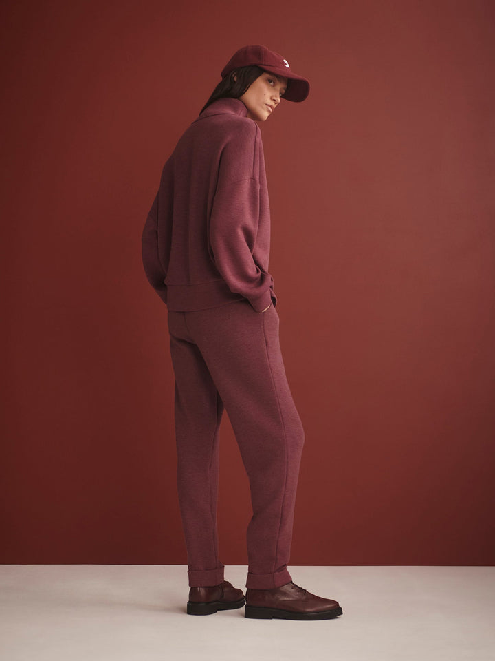 Varley The Rolled Cuff Pant 25" in Sassafras Marl available at Barbara Katz