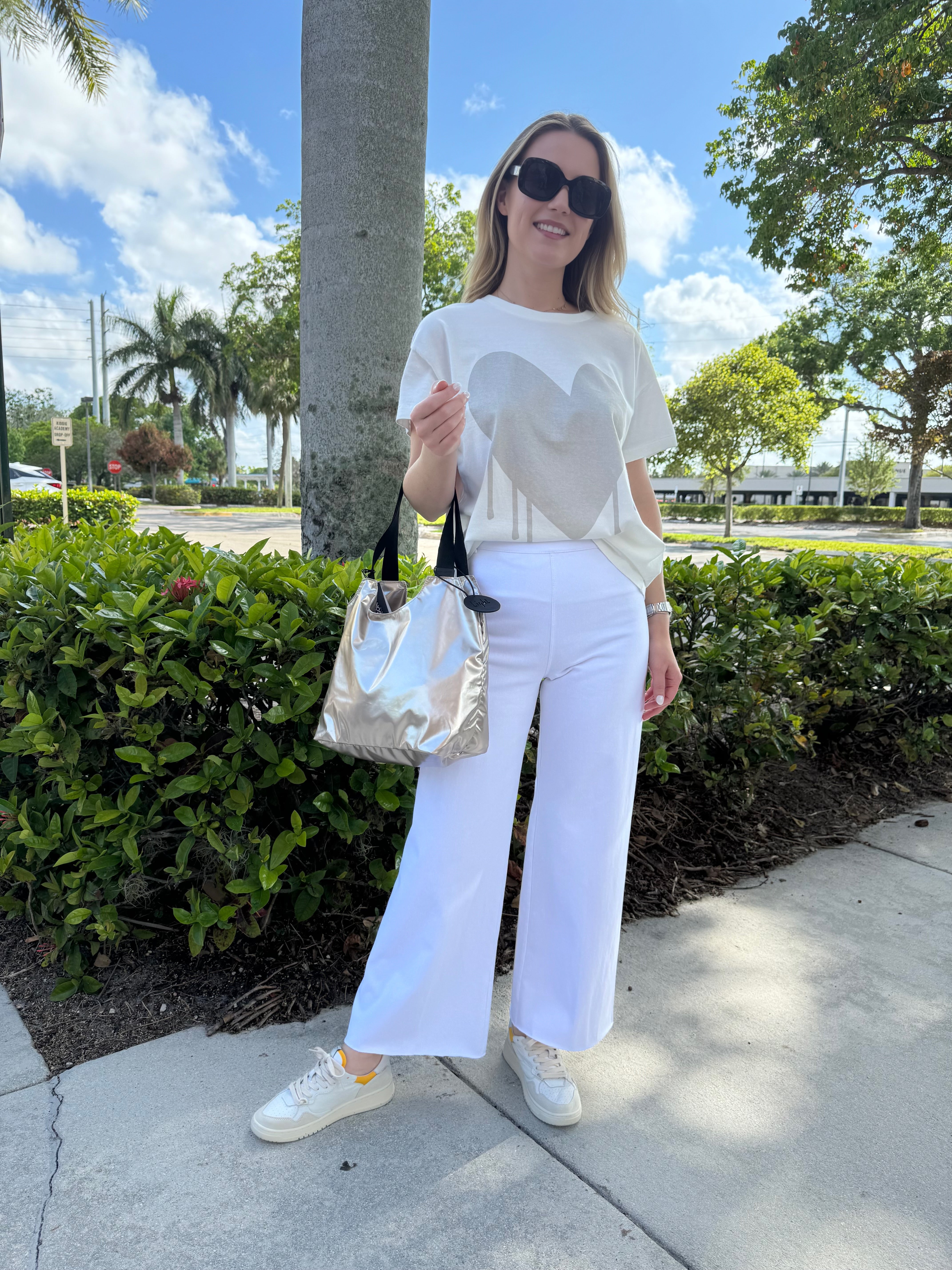 drippy white t shirt