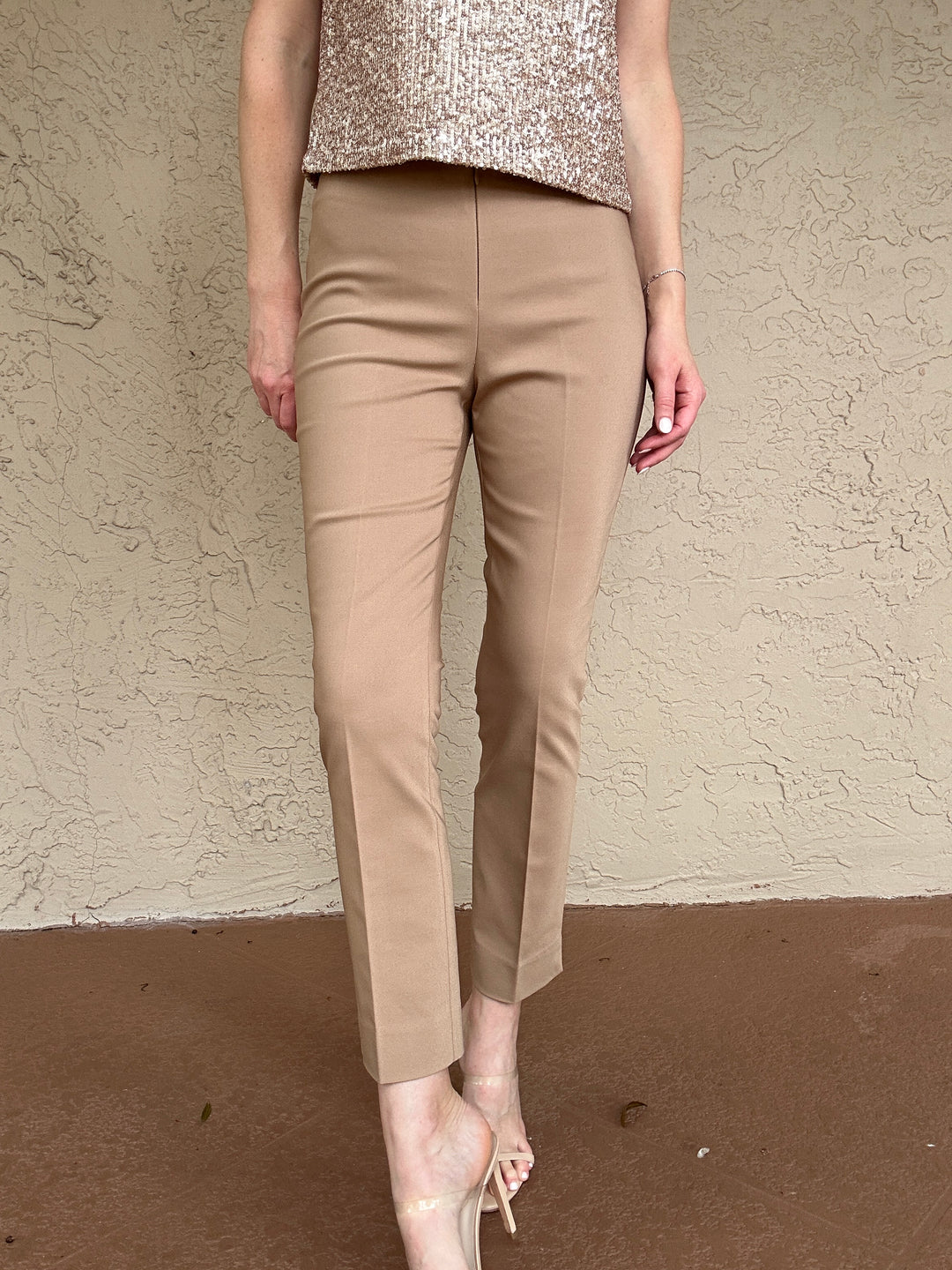 Peace of Cloth Jerry Pant Premier Stretch in Latte