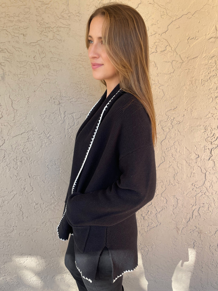 Garter Stitch Cardigan