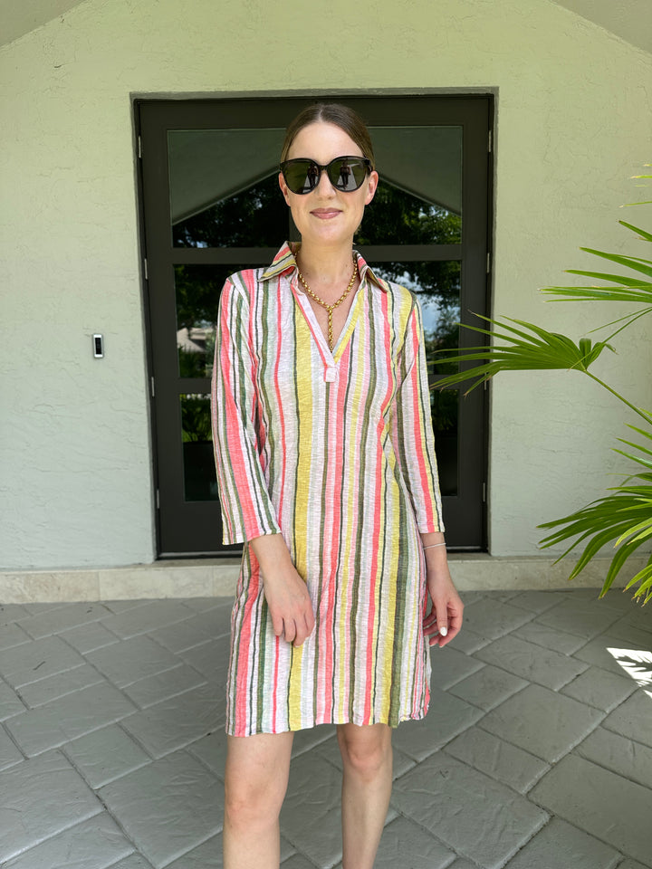 Johnny Collar Dress - Yuma