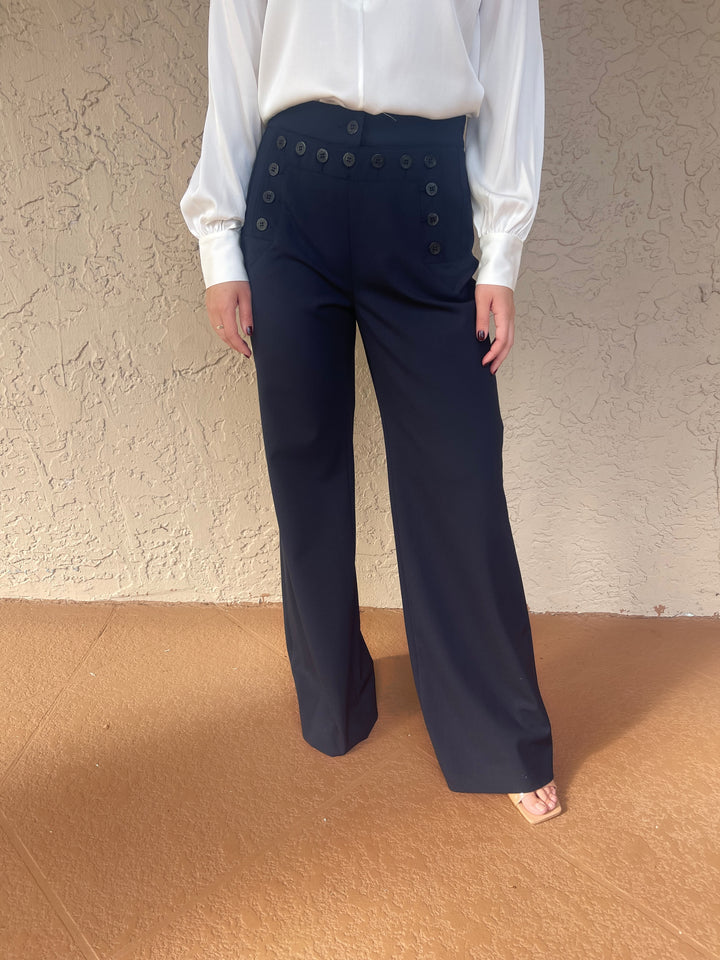 Max Mara Galli Gab Sailor Pant 