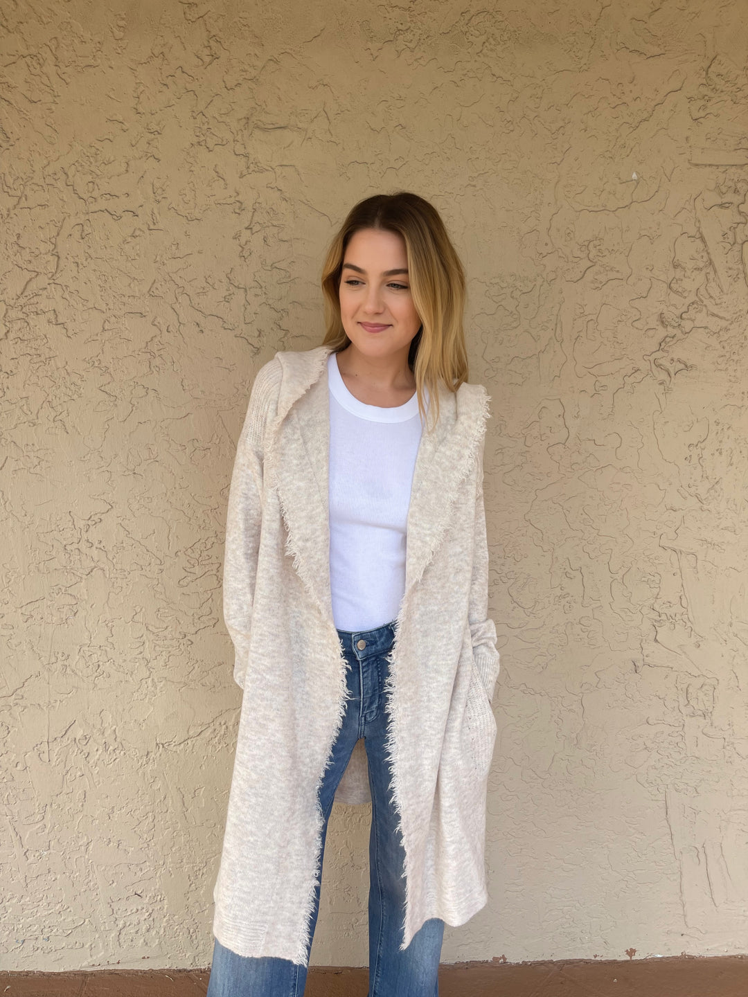 Melissa Nepton Emma Cardigan - Oatmeal