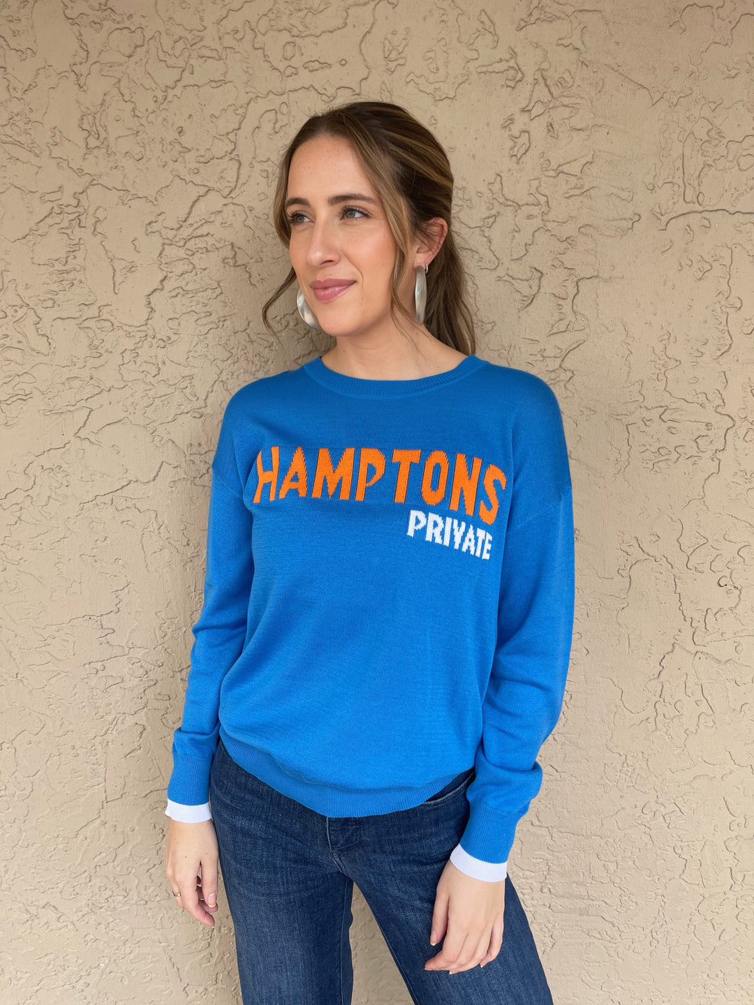 Hamptons Private Crewneck Sweater