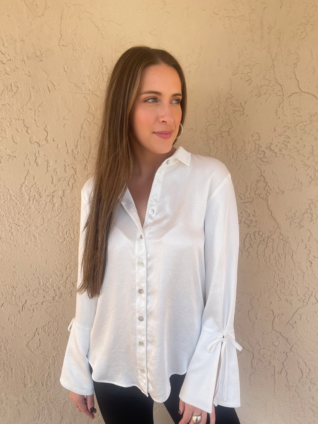 Finley Rachel Shirt - Ivory