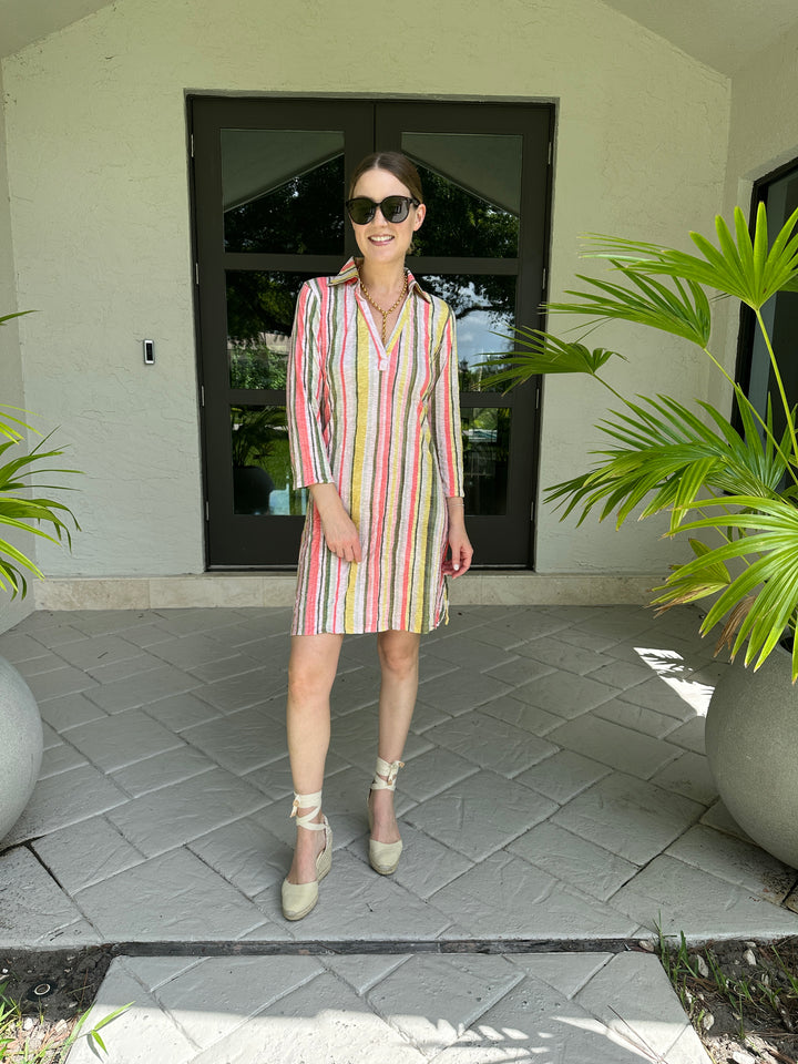Johnny Collar Dress - Yuma