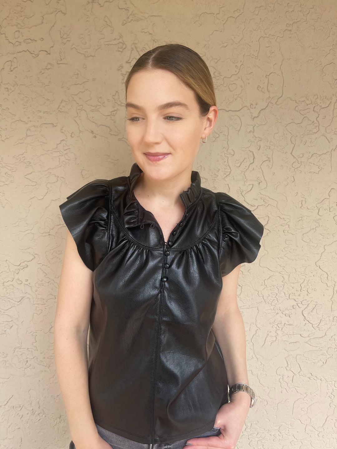 Melissa Nepton Safir Faux Top - Black