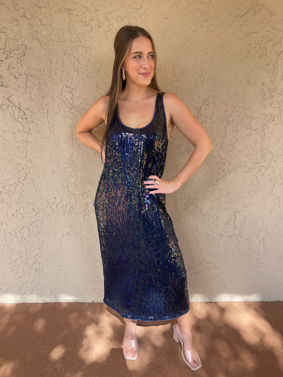 Velvet Alena Sequin Dress