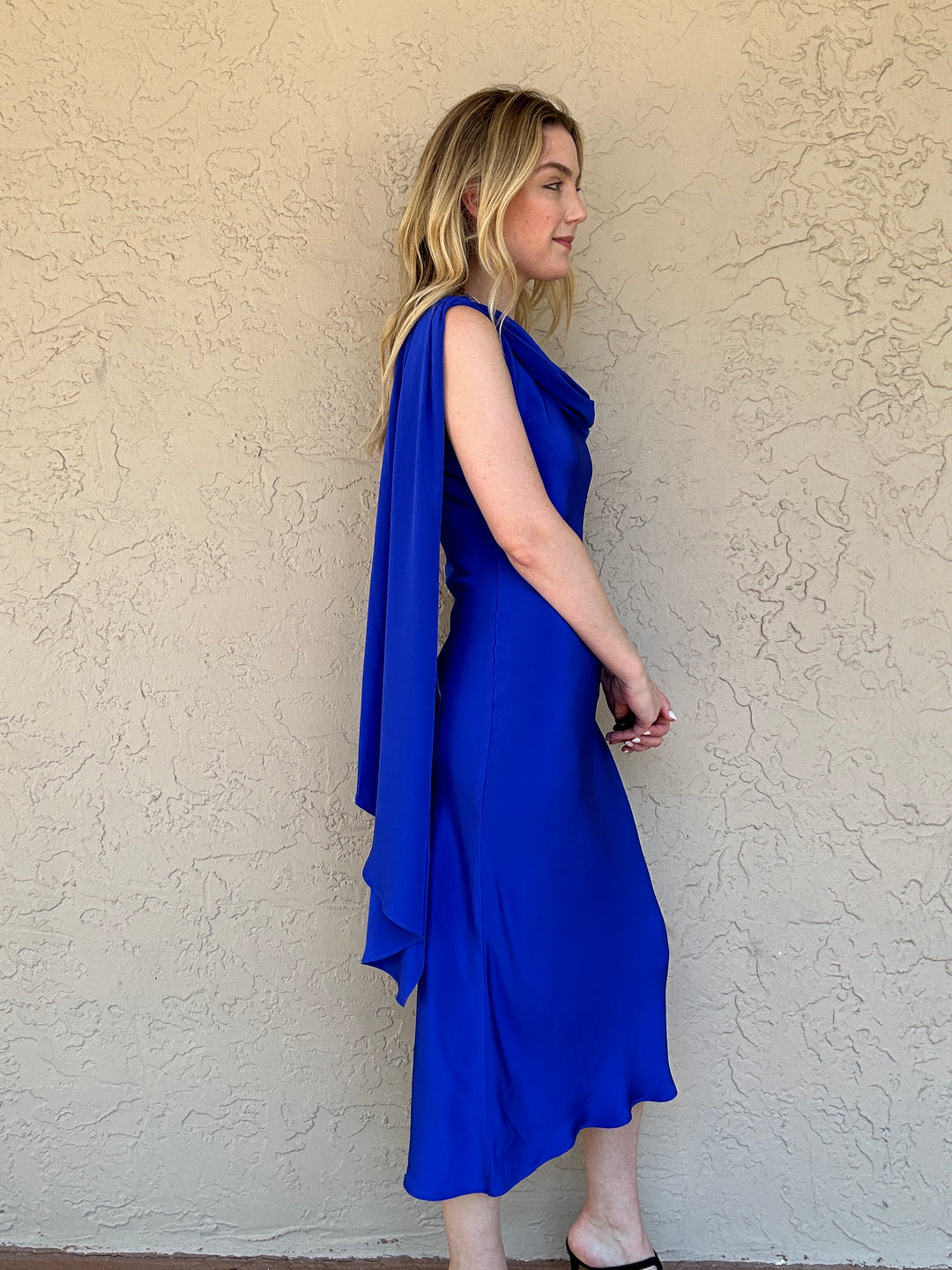 Soft as Butter Silk Trapeze Dress – The Campus Colors Boutique