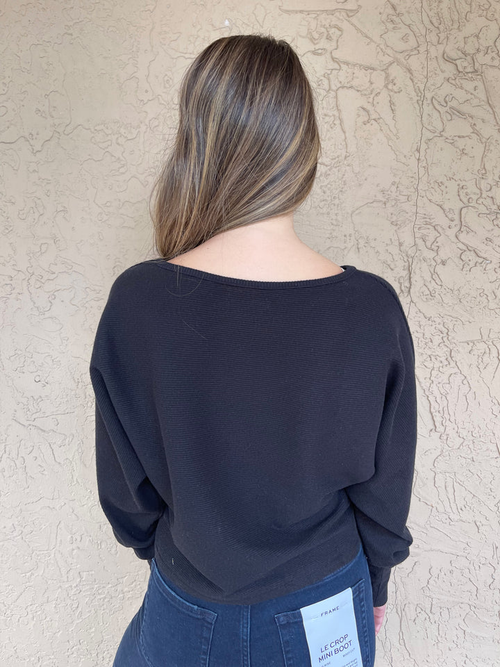 Velvet Mackay Sweater - Black