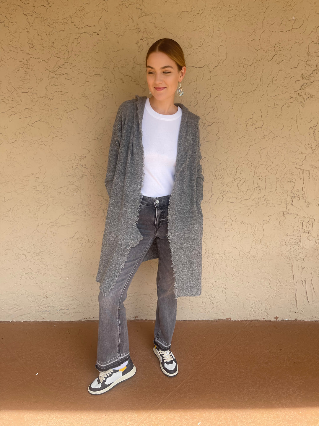 Melissa Nepton Emma Cardigan - Charcoal