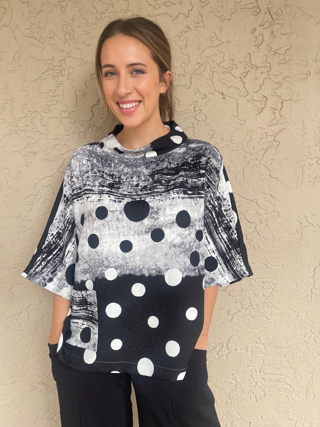 Beau Jour Angela Top - Onyx