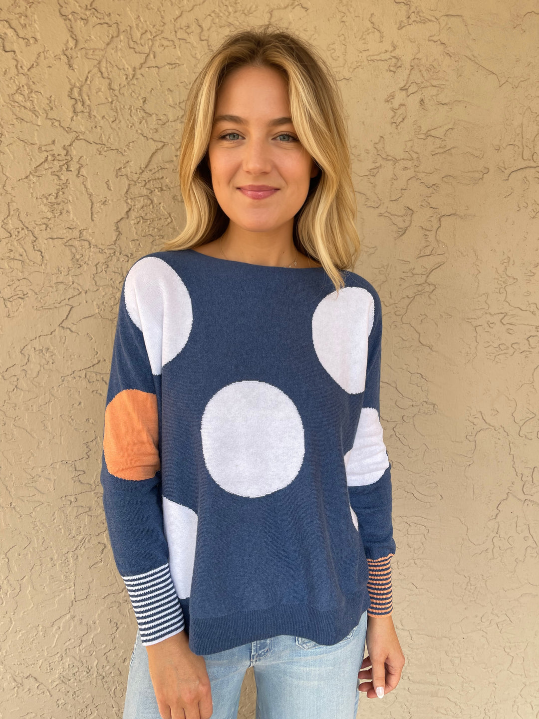 Zaket and Plover Spot Sweater - Jean