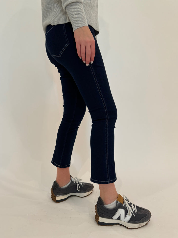 Peace of Cloth Joey Cropped Jeans in Indigo