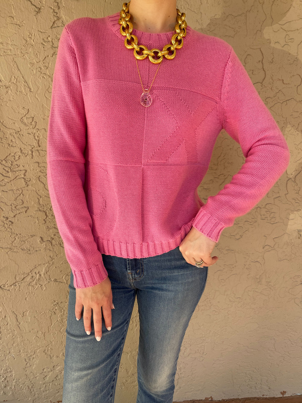XO Crew Sweater - Palm Beach
