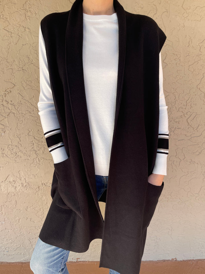 Sleeveless Knit Vest