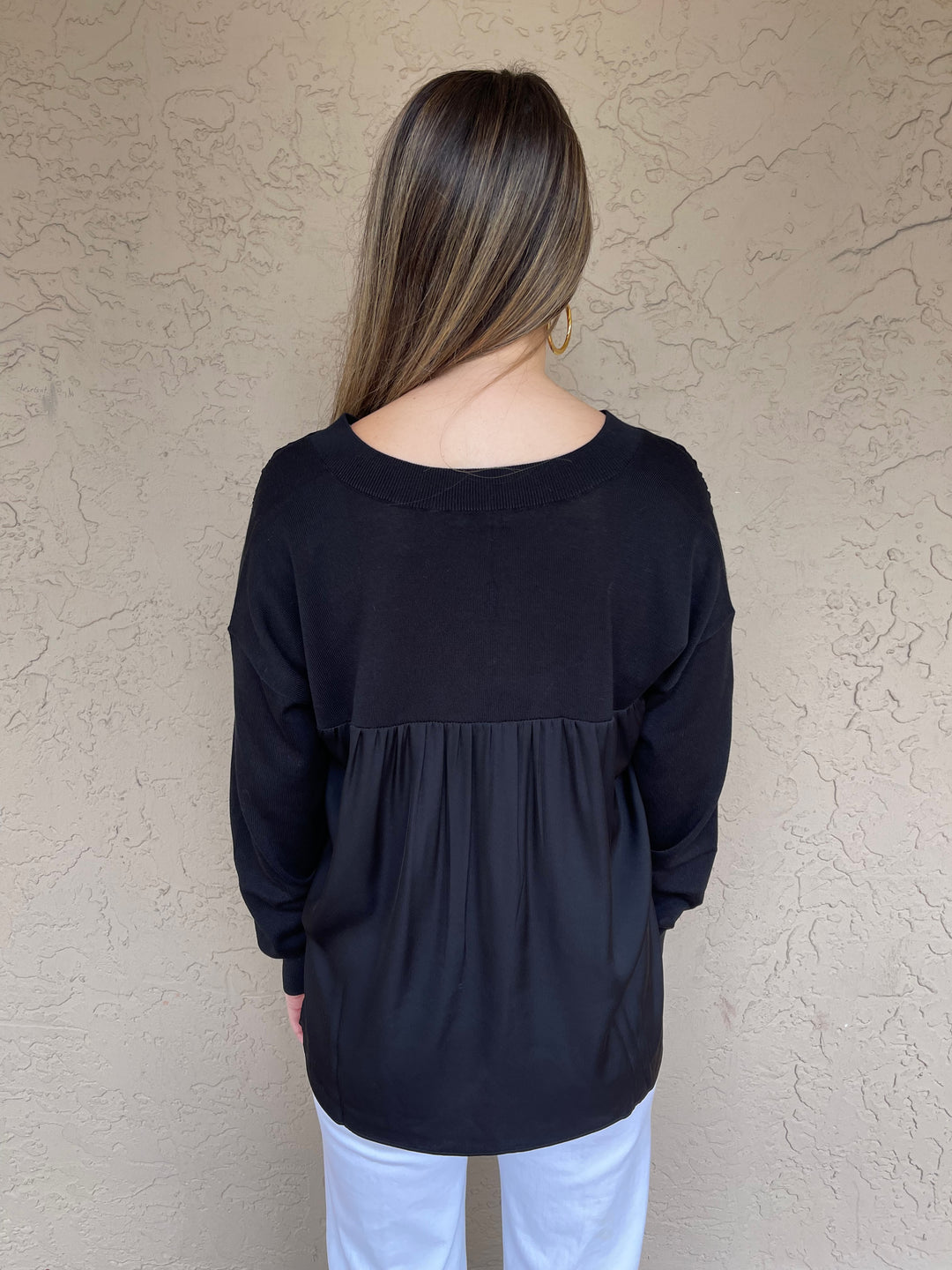 Repeat Silky Knit Blouse