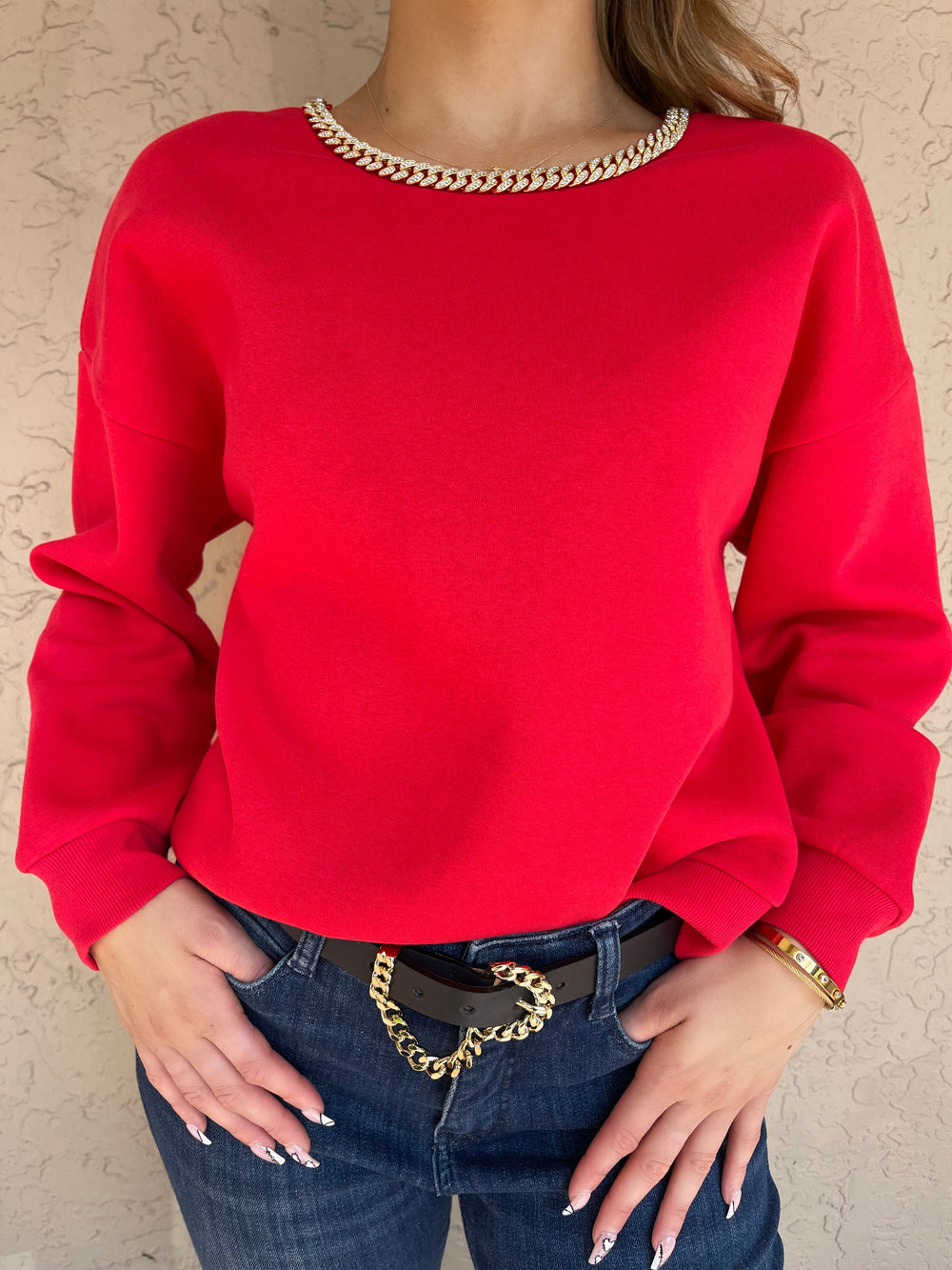 Generation Love Collina Chain Sweatshirt