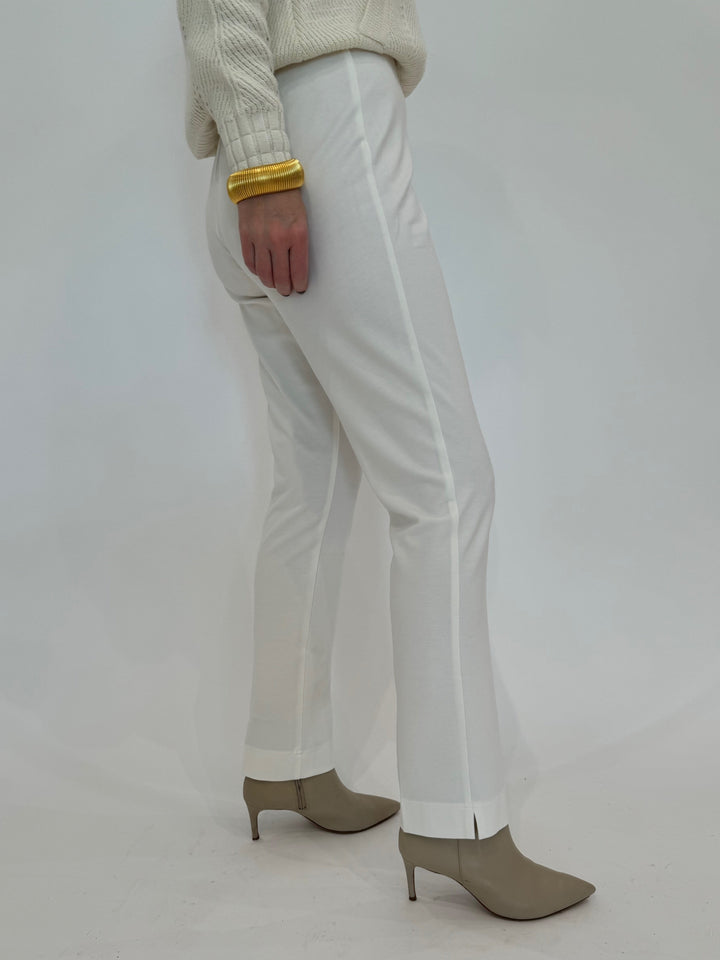 Peace of cloth Annie 29" Paramount Knit Pants - Oyster