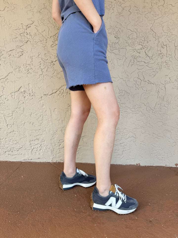 Barbara Katz Arwen Shorts - Slate Blue