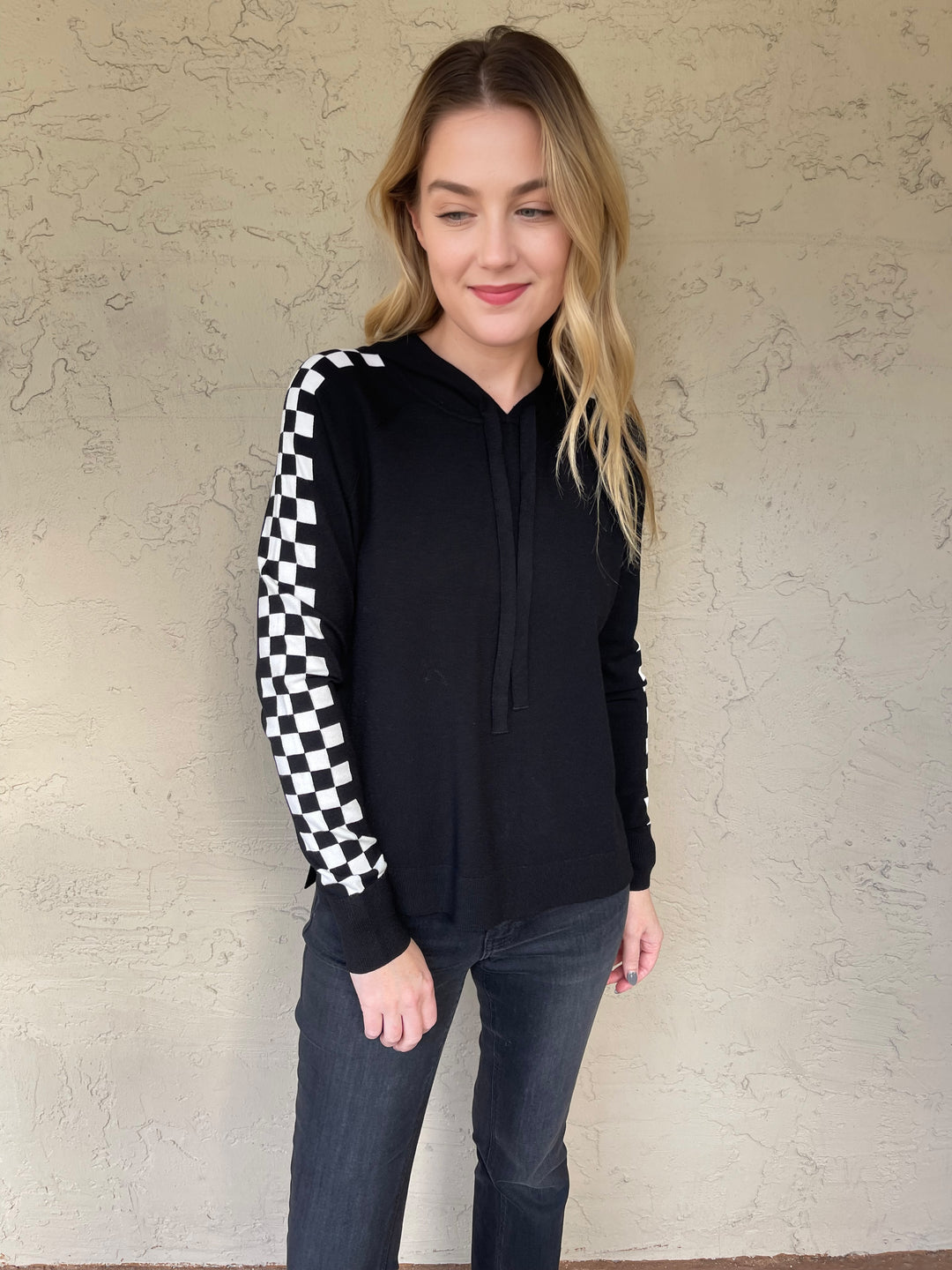 J Society Techno Checker Hoodie