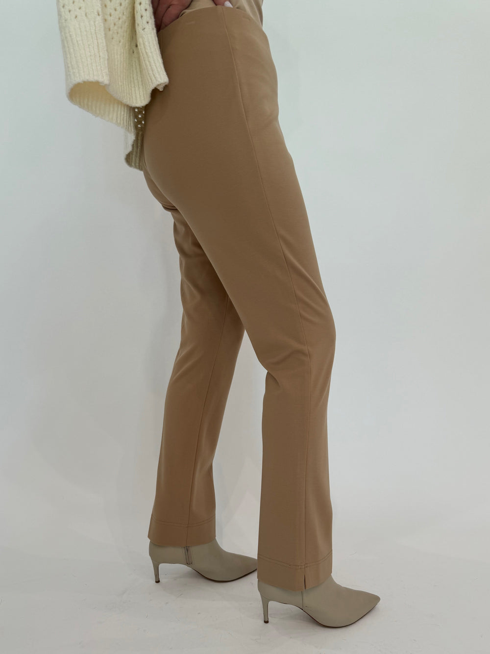 Peace of Cloth Annie 29" Paramount Knit Pants - Cork