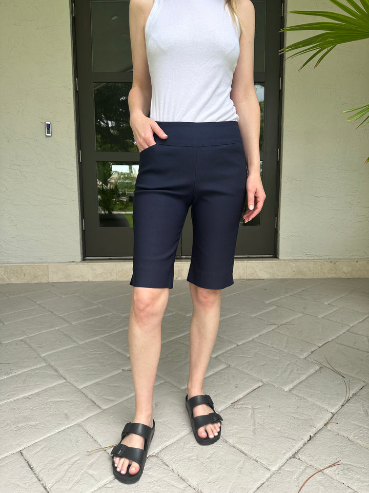 Pure Amici Pull On Short - Navy
