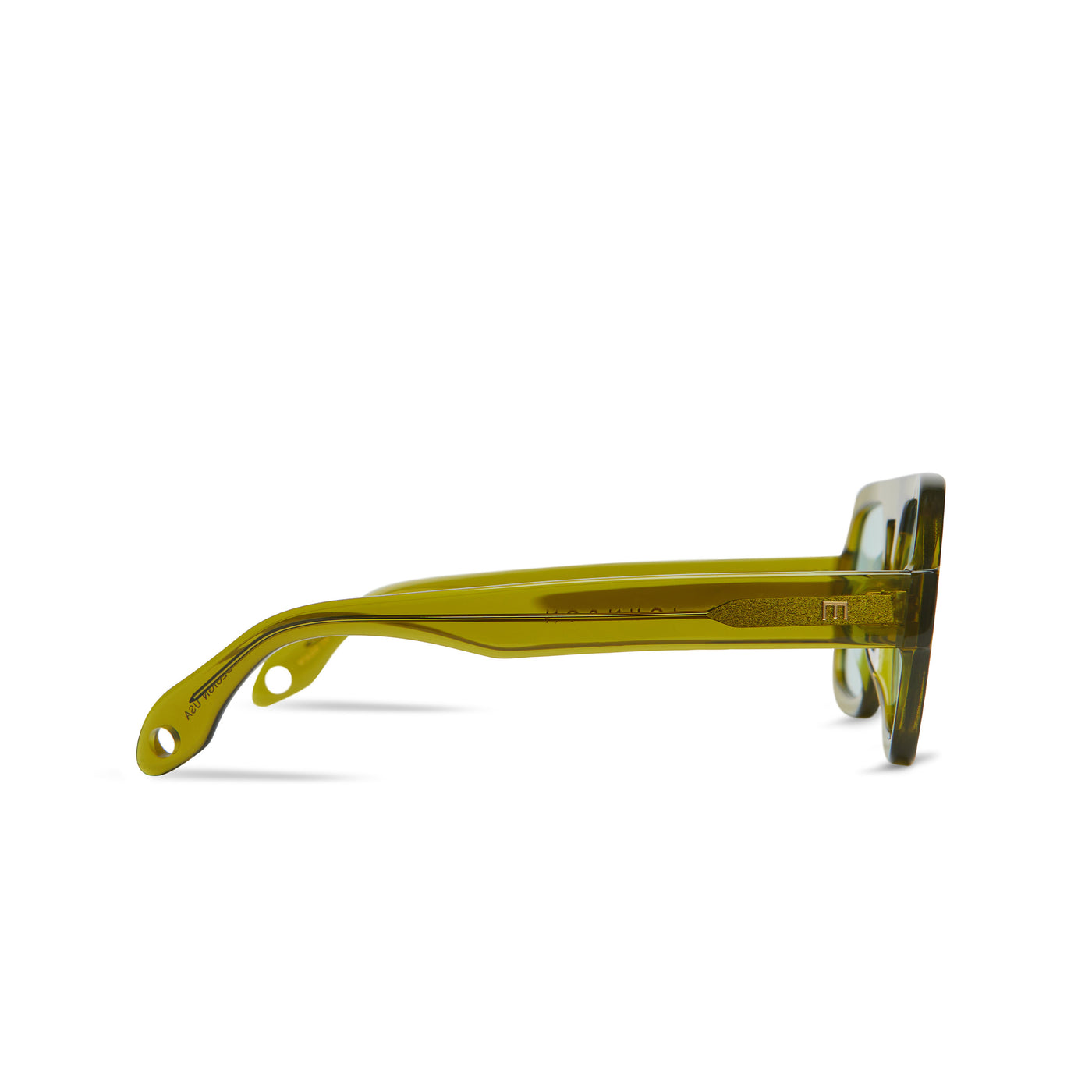 Elisa Johnson Jane Sunglasses - Olive Green – Barbara Katz