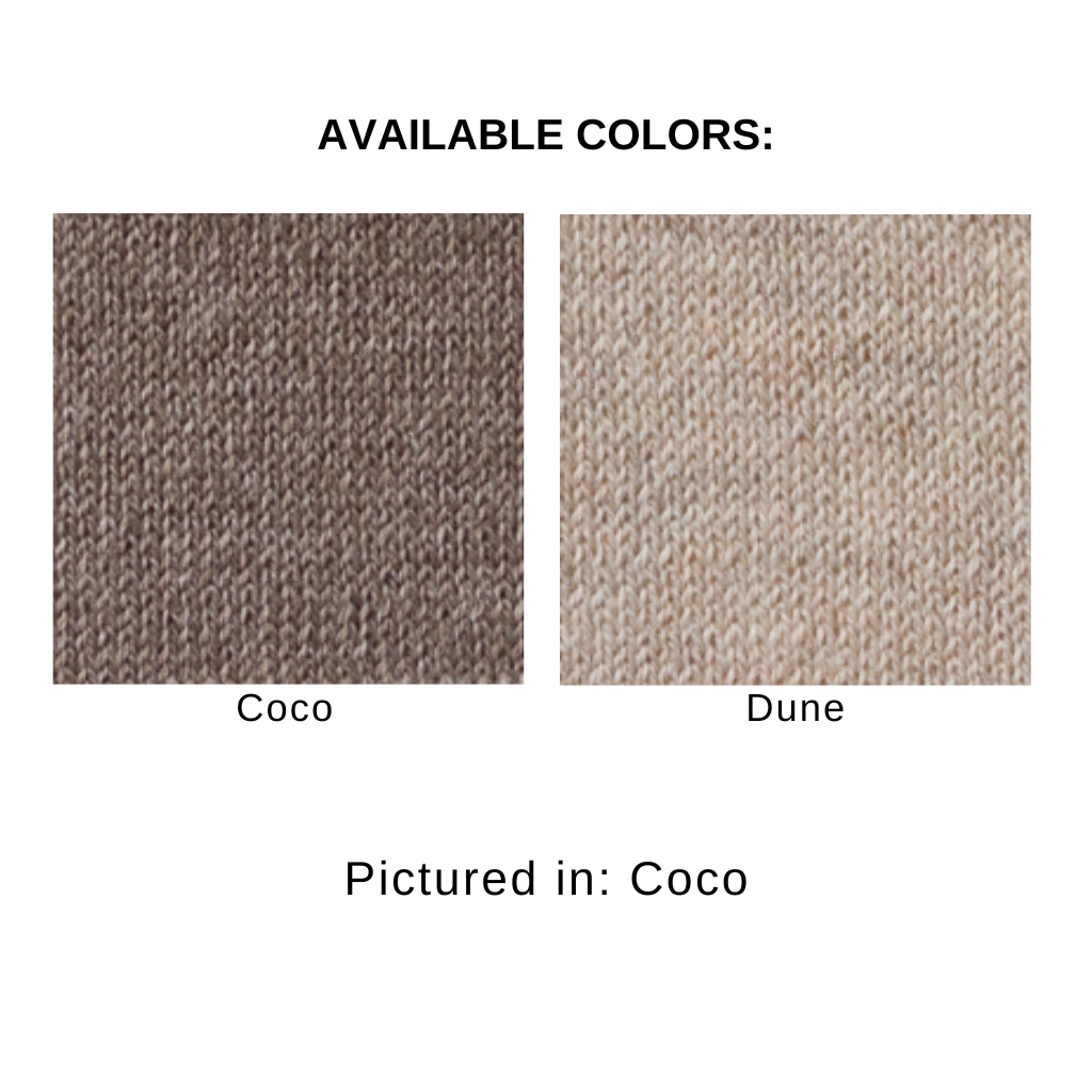 Doubleknit Button Mock Cardigan