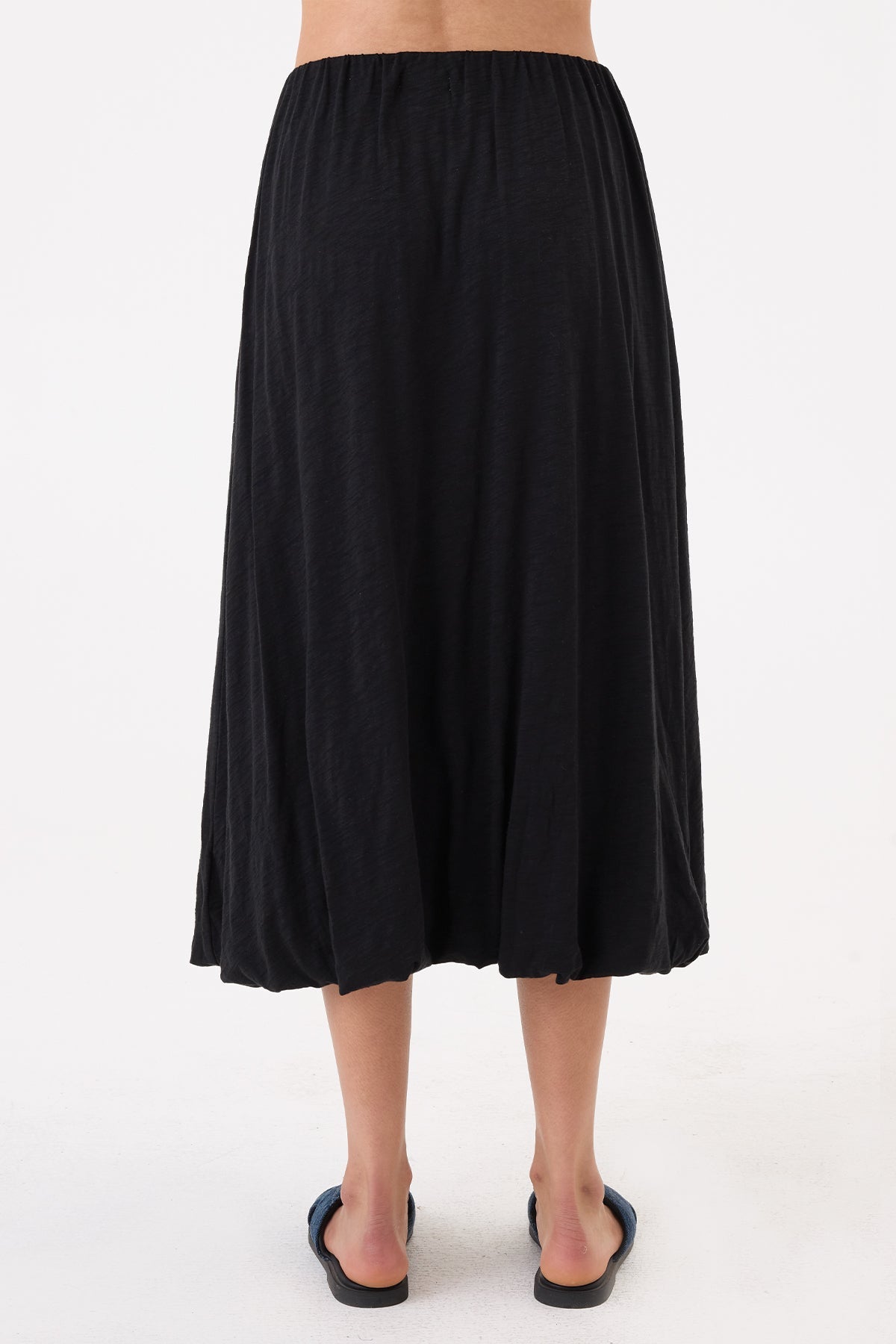 Goldie Marina Midi Bubble Skirt - Black – Barbara Katz