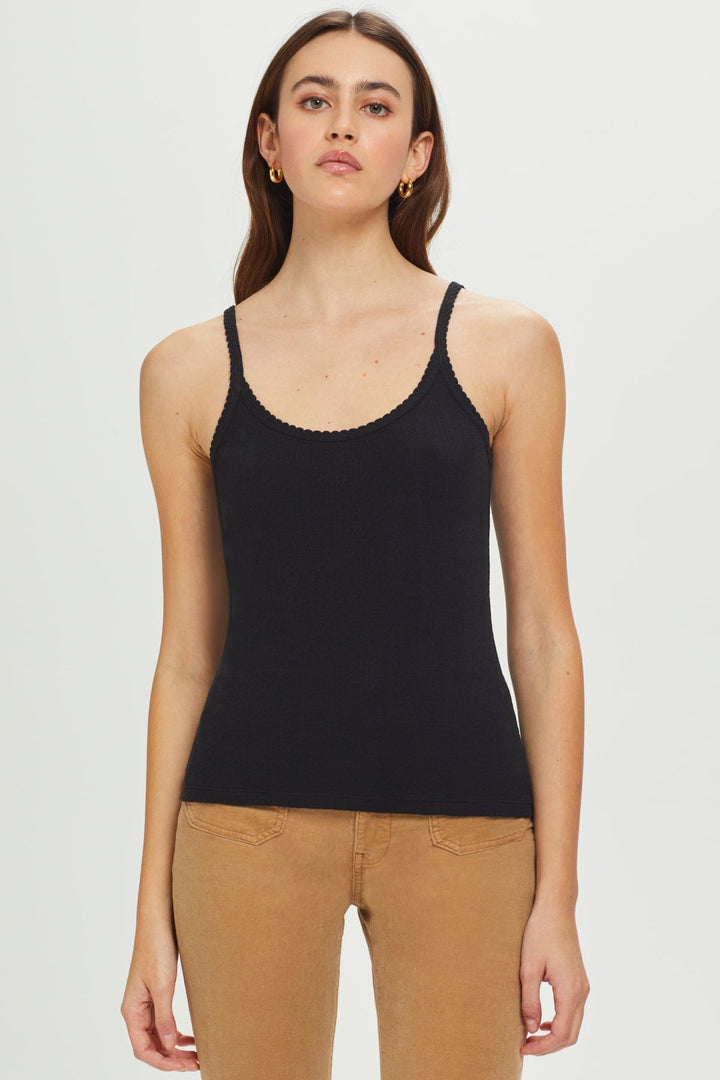 Goldie Pointelle Cami available at Barbara Katz