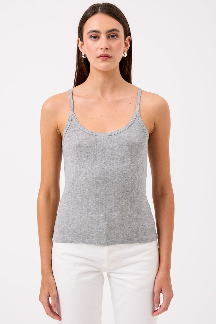 Goldie Pointelle Cami available at Barbara Katz
