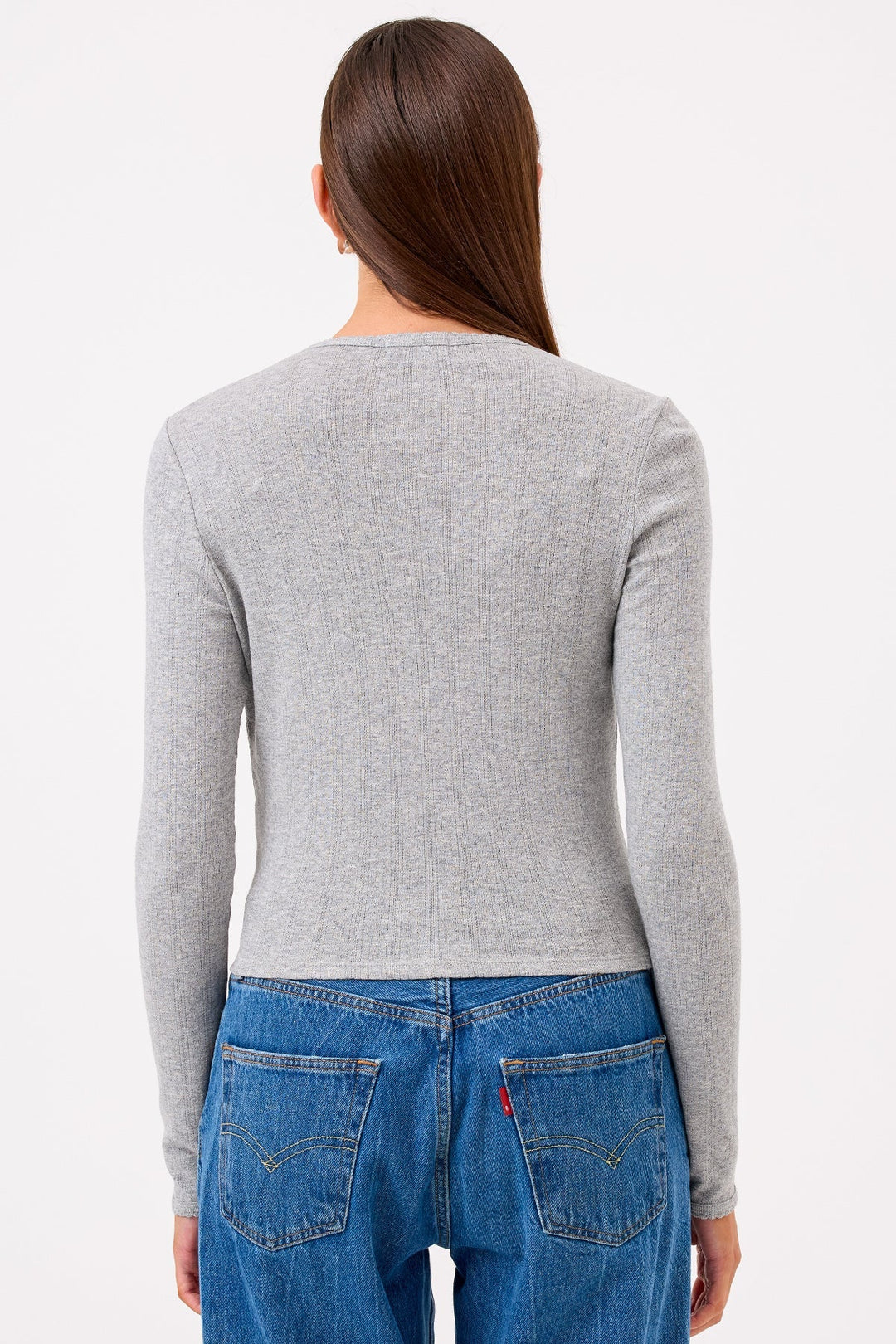 Goldie Pointelle Crop Cardigan available at Barbara Katz
