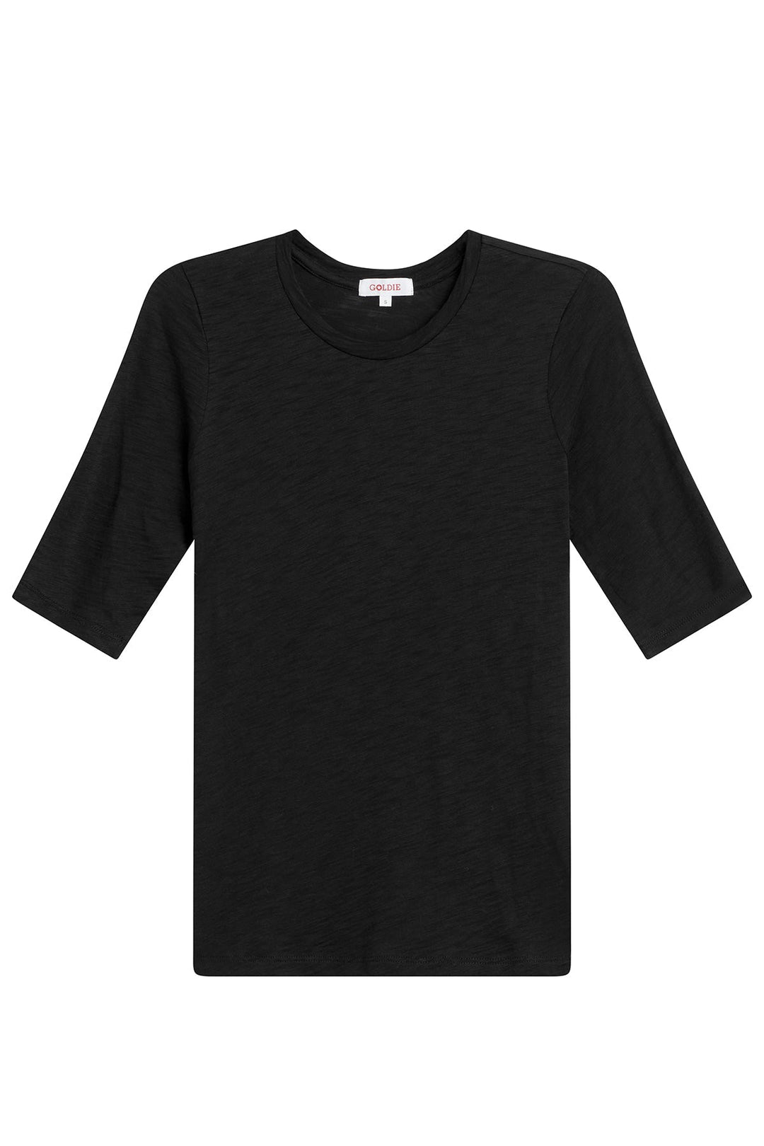 Goldie Signature Slub Half Sleeve Tee available at Barbara Katz
