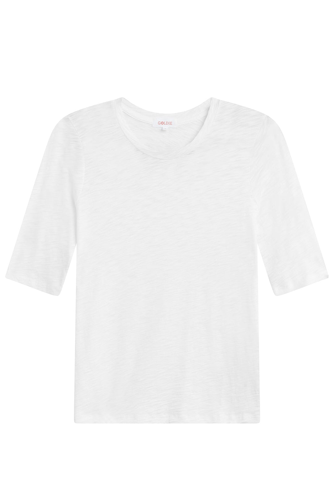 Goldie Signature Slub Half Sleeve Tee available at Barbara Katz
