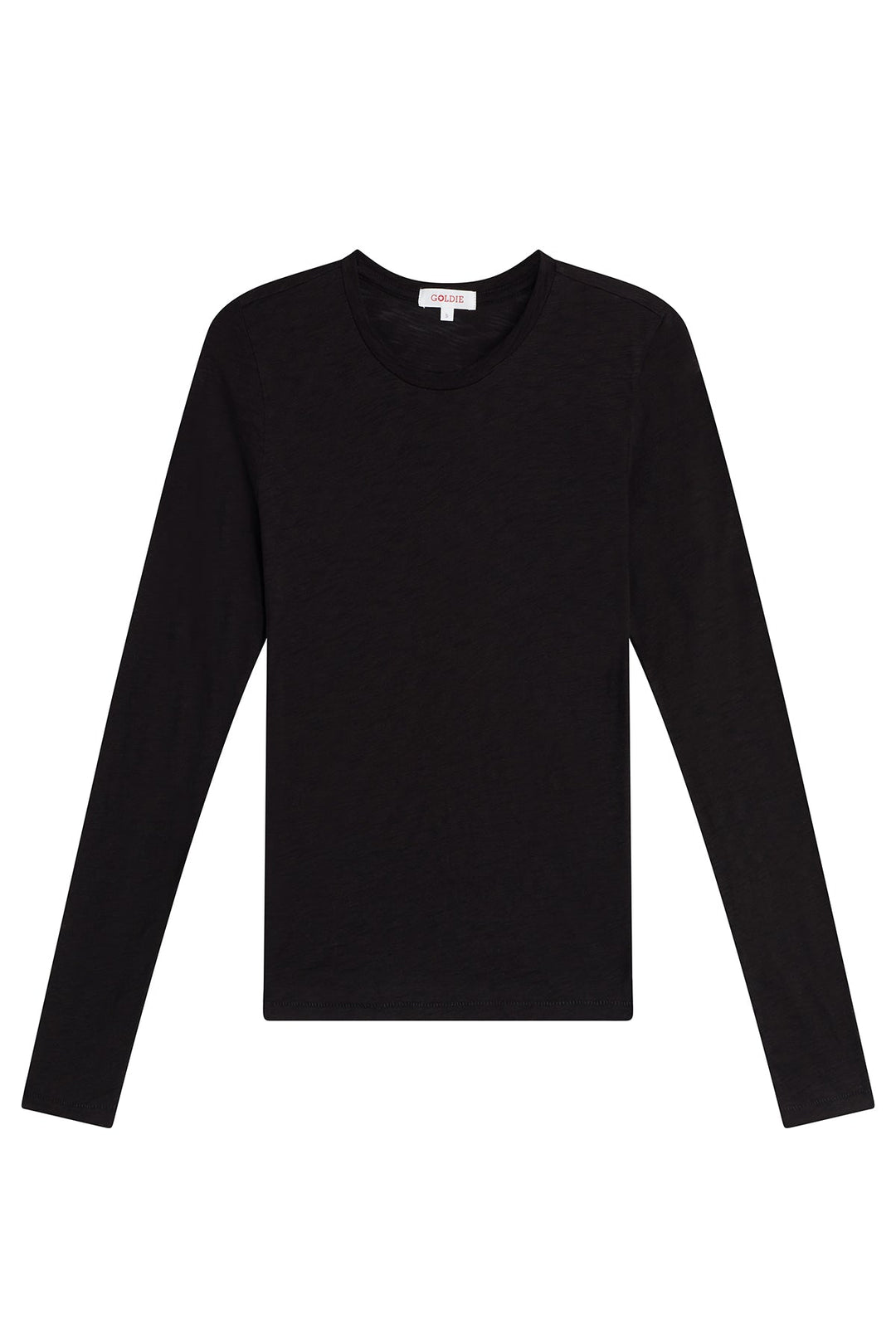 Goldie Signature Slub Long Sleeve Boy Tee available at Barbara Katz