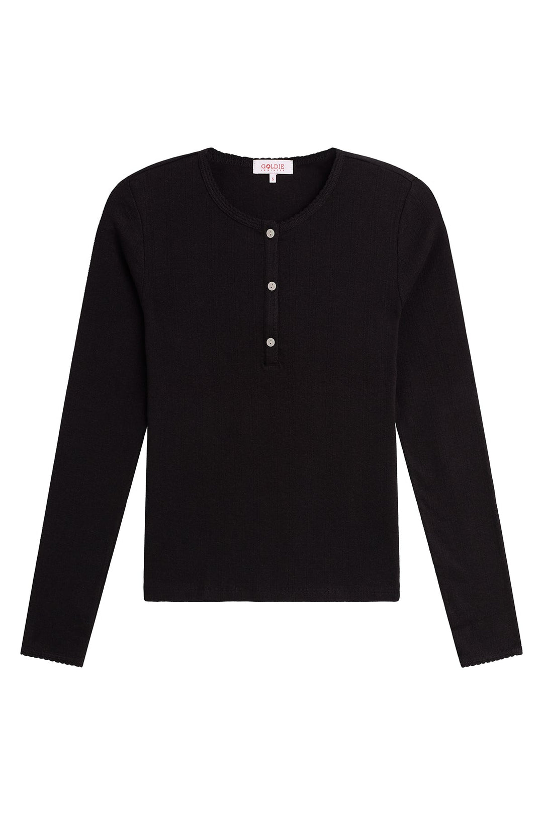 Goldie Sloane Pointelle Henley available at Barbara Katz