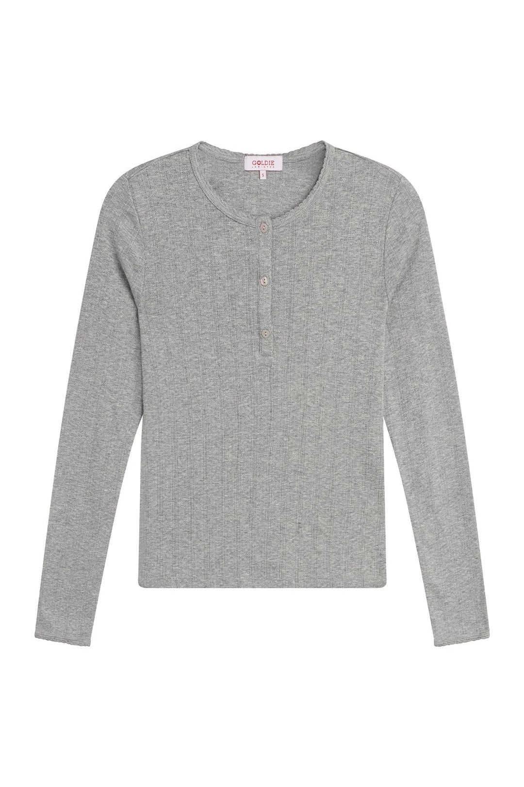 Goldie Sloane Pointelle Henley available at Barbara Katz
